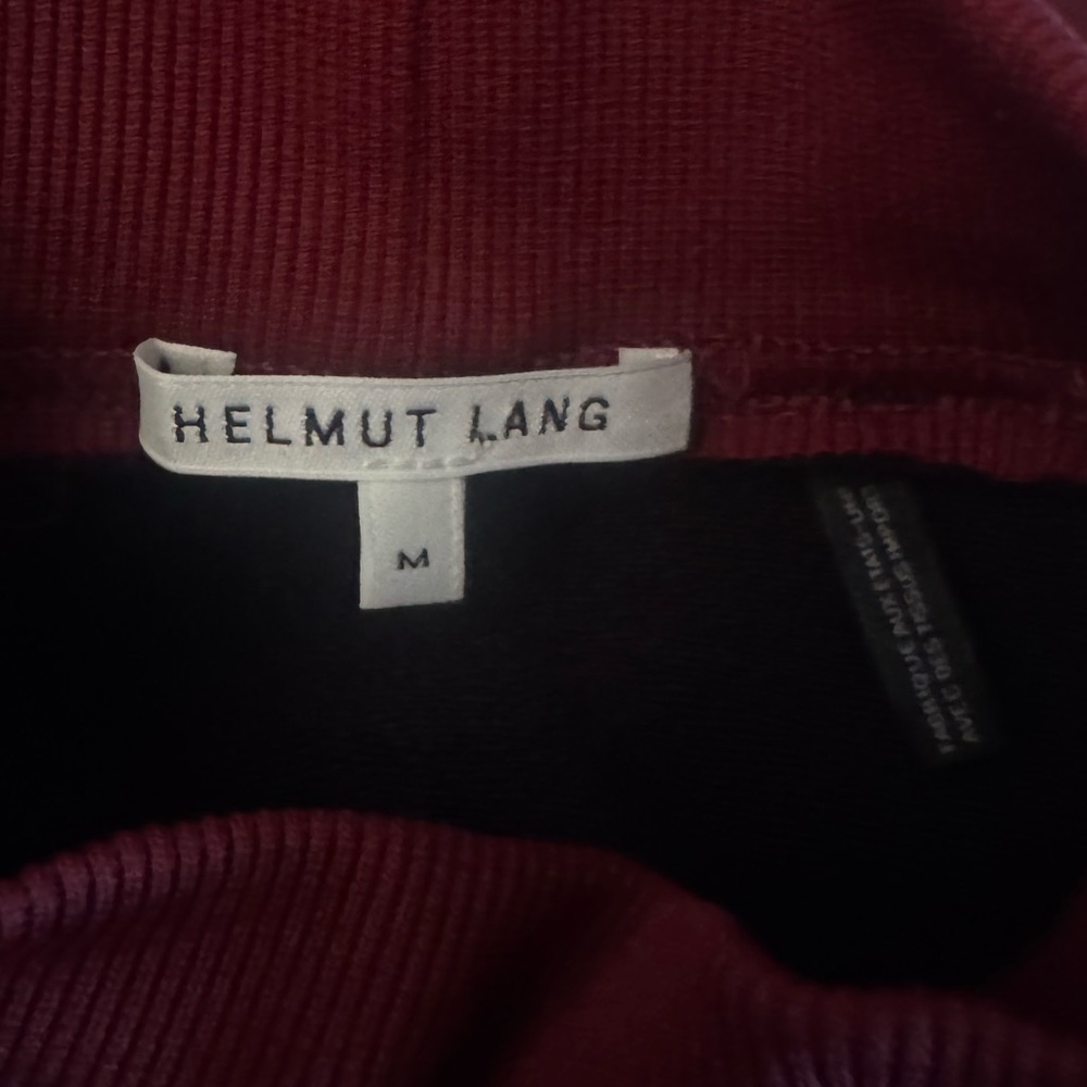 Helmut Lang Mock Neck Pullover Sweater - Picture 7 of 8